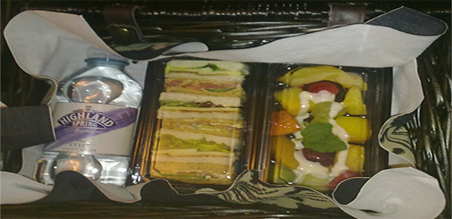 Wicker Hamper perfect for Picnic in the Races